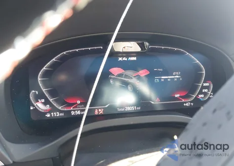 2024 BMW X4 M z USA, uszkodzony, nr VIN 5YM23EC03R9U11806